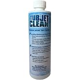 Jetted Tub Cleaner Easy, Safe, Concentrated Self Cleaning Bath Tub Jet and Plumbing System Cleaner for Your Hot Tub, Whirlpool, Spa, or Jacuzzi - (Premium Formula - 8 cleanings per bottle) (1 bottle)