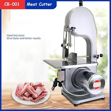 Xcvb Electrique Machine De Scie A Os Bureau De Coupe Des Cotes Coupe D Os Machine De Viande Congelee Amazon Fr Cuisine Maison