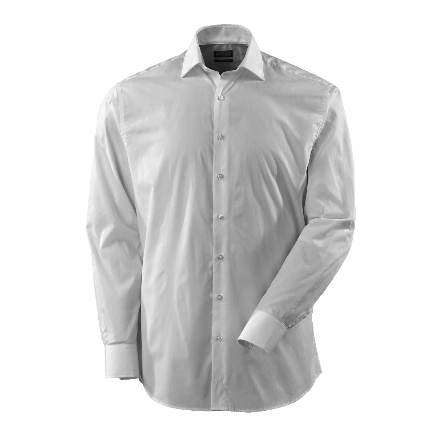 Mascot 50631-984-06-49-50 Shirt/ Poplin/ Long-Sleeved/ Size 49-50 White