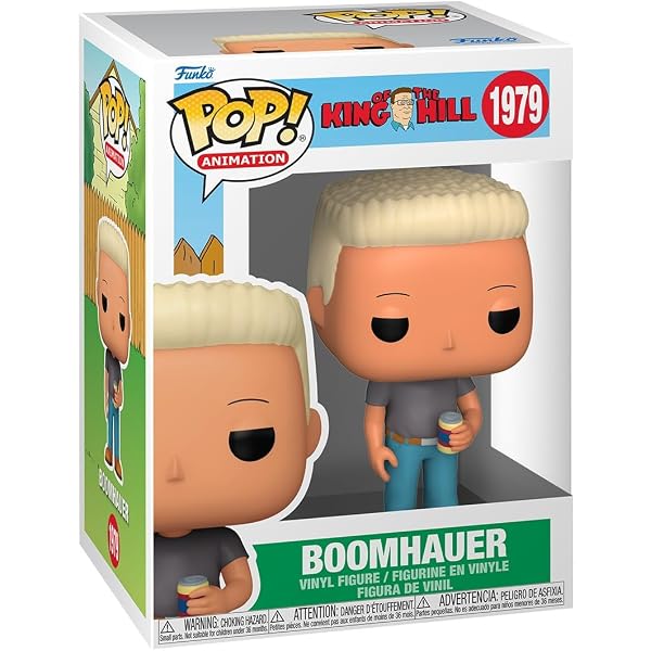 WZMPA Lustige Kosmetiktasche Mit Bobby Hill Motiv – 23x17 Cm Aus Baumwoll-Leinen – Geschenk Für Fans Der Serie