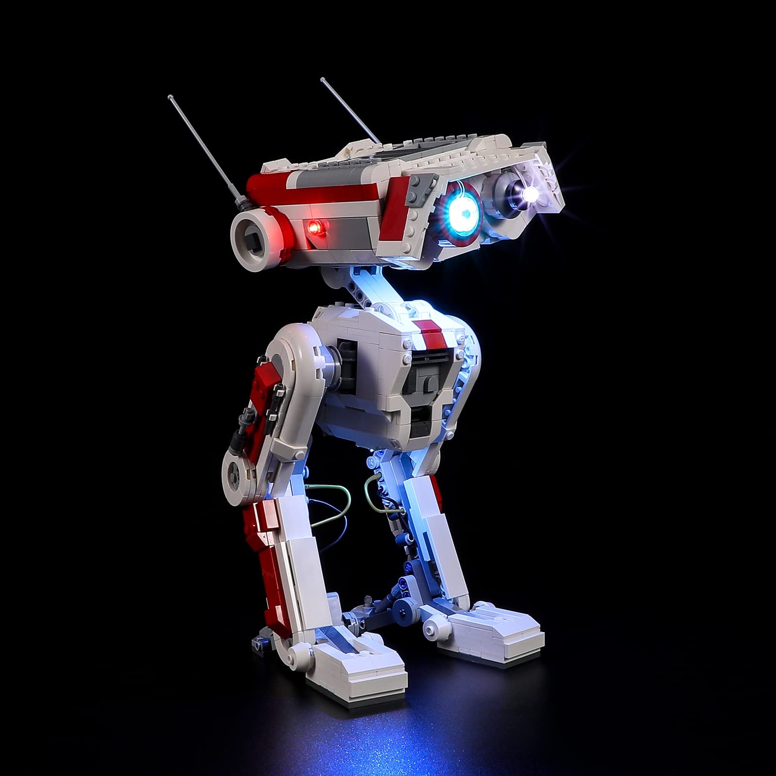 GEAMENT LED Light Kit Compatible with LEGO Star Wars BD-1 - Lighting Set for 75335 (Building Set Not Included)