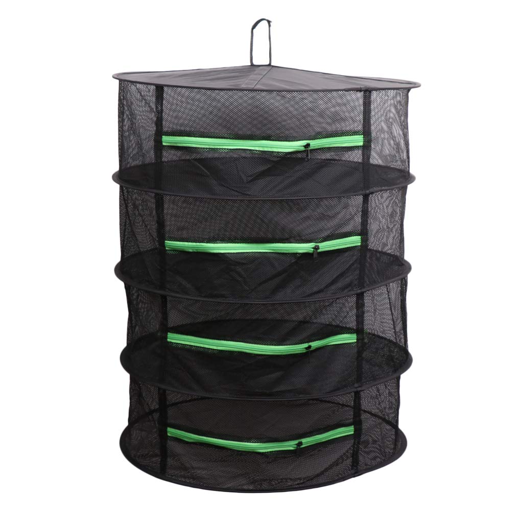 Racks Fityle Collapsible Herb Drying Net Dryer Mesh Drying Rack