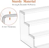 Lifewit Clear Display Stand 12 Inch 4-Tier Plastic Riser for Vanity view 6