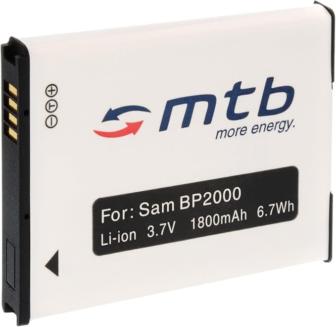 Batterie BP2000 pour Samsung Galaxy Camera 2 (EKGC200) Amazon.fr