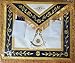 Masonic Apron-Embroidered Past Master Apron Royal Blue (Blue & Gold)