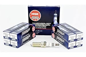 NGK Iridium IX Spark Plugs Compatible with Chevrolet Silverado 1500 5.3L 6.2L V8 2014-2024 (8 Pack)
