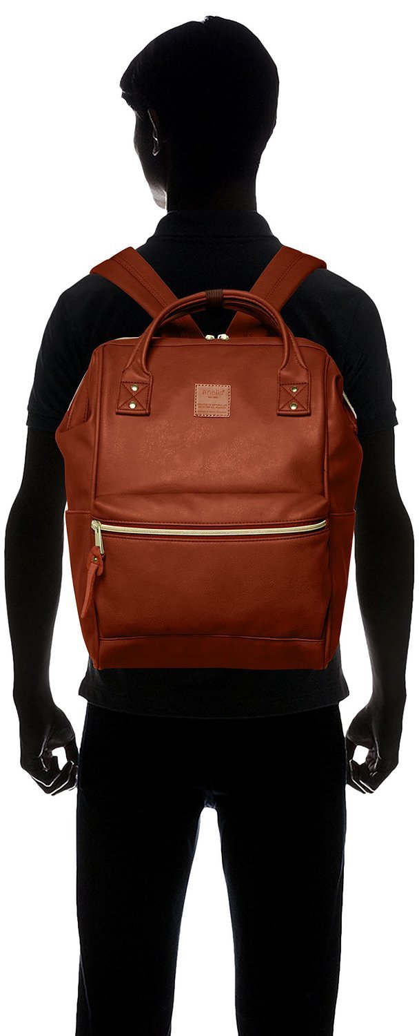 black slim leather backpack Alpine Swiss Olsen 13 Laptop Travel Backpack Genuine Leather Slim Business  Travel Carry On Daypack