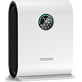 Air Purifiers for Home Large Room Up to 2500 ft² with PM 2.5 Display Air Quality Sensors, MOOKA H13 HEPA Air Purifier With Auto Mode for Pets Dust Odor Smoke, Timer, 15dB Sleep Mode for Bedroom, KJ217
