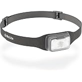 BioLite Range 300 Headlamp, Waterproof, USB-C Rechargeable, 300 Lumens Grey | Midnight Grey, 75m Beam Distance, 100-Hour Runtime