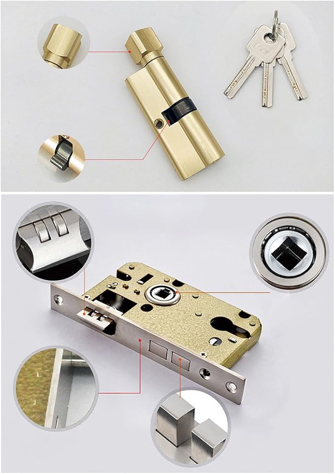 Amazon Zhi Jin オフィス おしゃれなドアノブ 鍵付き 部屋 トイレ用 配達3 5労働日まで Diy 工具 ガーデン