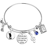 BLEOUK Matiildda Charm Bracelet The Musical Jewelry Musical Fans Gift Nobody But Me Is Gonna Change My Story