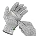 Ultra Durable Cut Resistant Gloves, for Kitchen Cooking, Oyster Shucking, Fish Fillet Processing, Mandolin Slicing, Meat Cutting, Wood Carving Level 5 Protection, Food Grade (Medium)