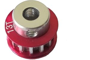 Hobbypower CNC Metal 13t Pulley Gear for Sakura D3 Cs 1/10 Drift Racing Car