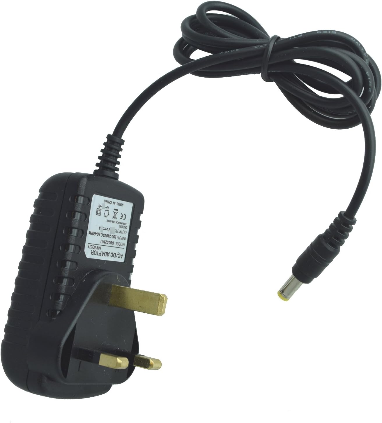 MyVolts 12V power supply compatible with Netgear Router WGR614 - UK plug