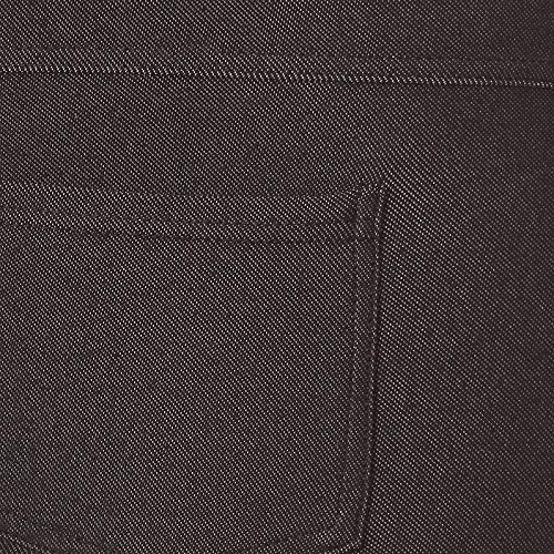 ICONOFLASH Women's 2X Cotton 5 Pocket Bermuda Shorts Plus Size No Muffin Top Stretchy Pull On Denim Like Leggings