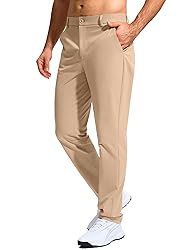 G Gradual Mens Golf Pants Stretch Dress Casual