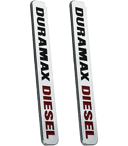 Eurosport Daytona 3D Premium Chevy Duramax Diesel Logo Emblem Black License Plate – Licensed