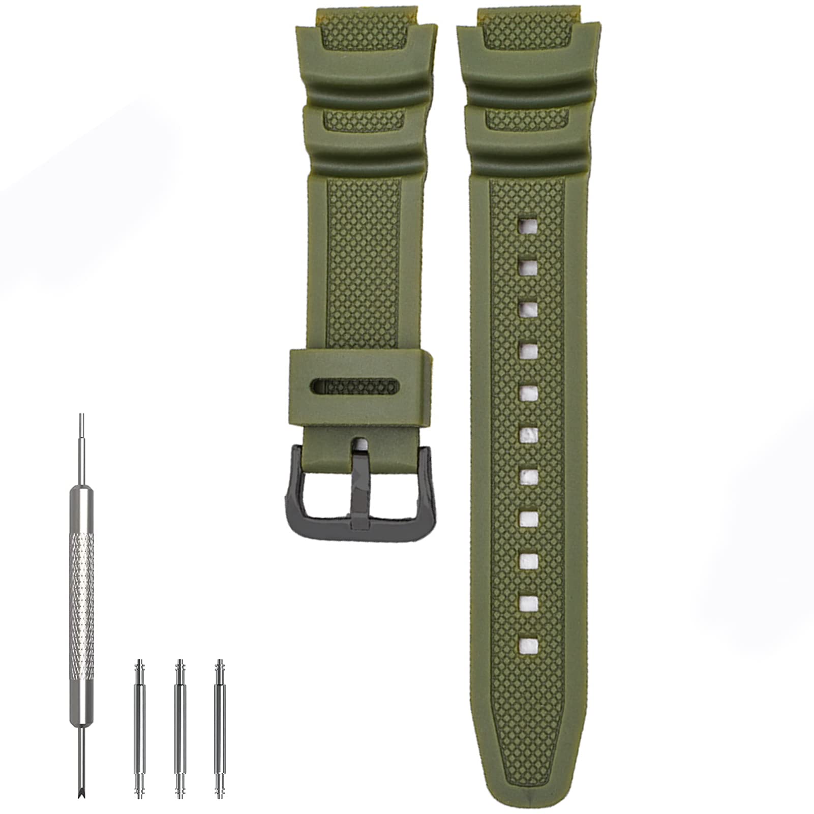 Resin Replacement Watch Strap Men Band for Casio