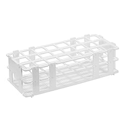 Eowpower 1 Piece Plastic Lab Test Tube Rack Storage