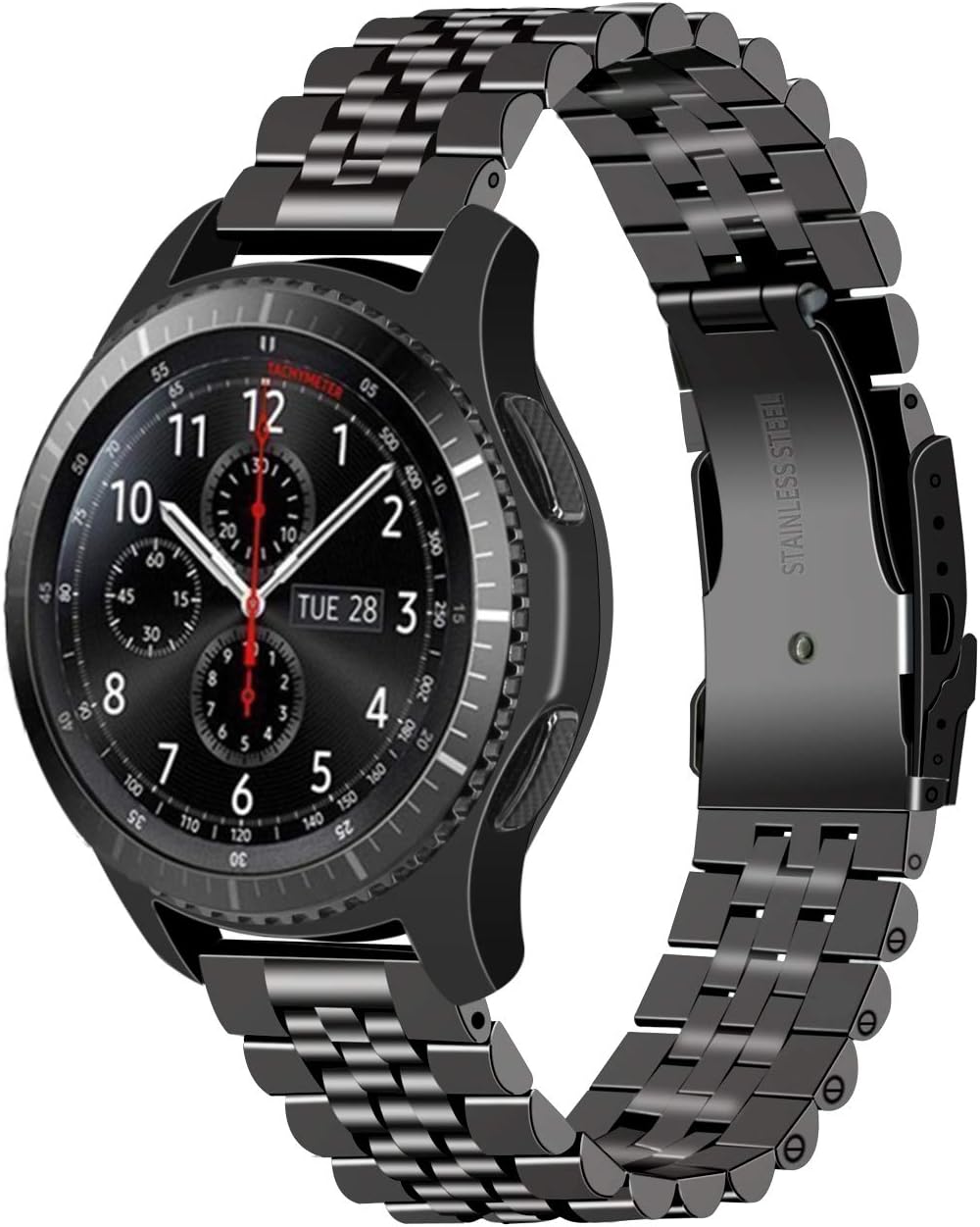 Juntan Quick Release Watch Bracelets Compatible for Samsung Galaxy Watch 46mm Gear S3 Frontier