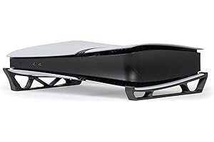 Glistco Skates - Horizontal Stand for PS5 Pro Compatible with Disc & Digital Edition (Galaxy Black)