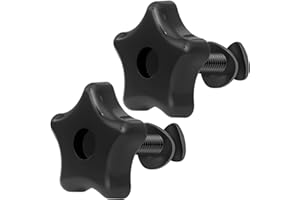 BiLLNE Handle Knob and Screw Bolt Washer Kit for Toro Lawn Mowers/Snow Blowers 92-2260 & 106-4161 & 107-3844 for Repair Snow throwers and Lawn mowers Part