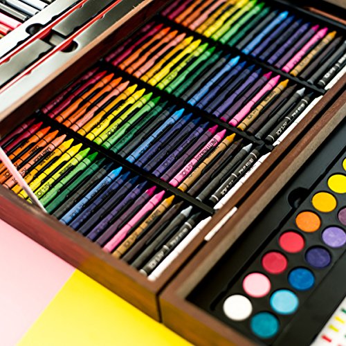 Art 101 Deluxe Artist Set in Wood Case (215 Piece) Buy Online in UAE