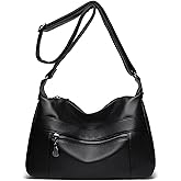 Crossbody Bags For Women Medium Roomy leather purse tote purse