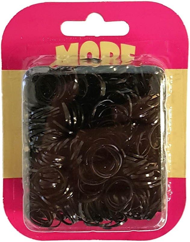 Bulk Buy 750 Girls Baby Black Mini Hair Ponios Small Elastics Bobbles Braids