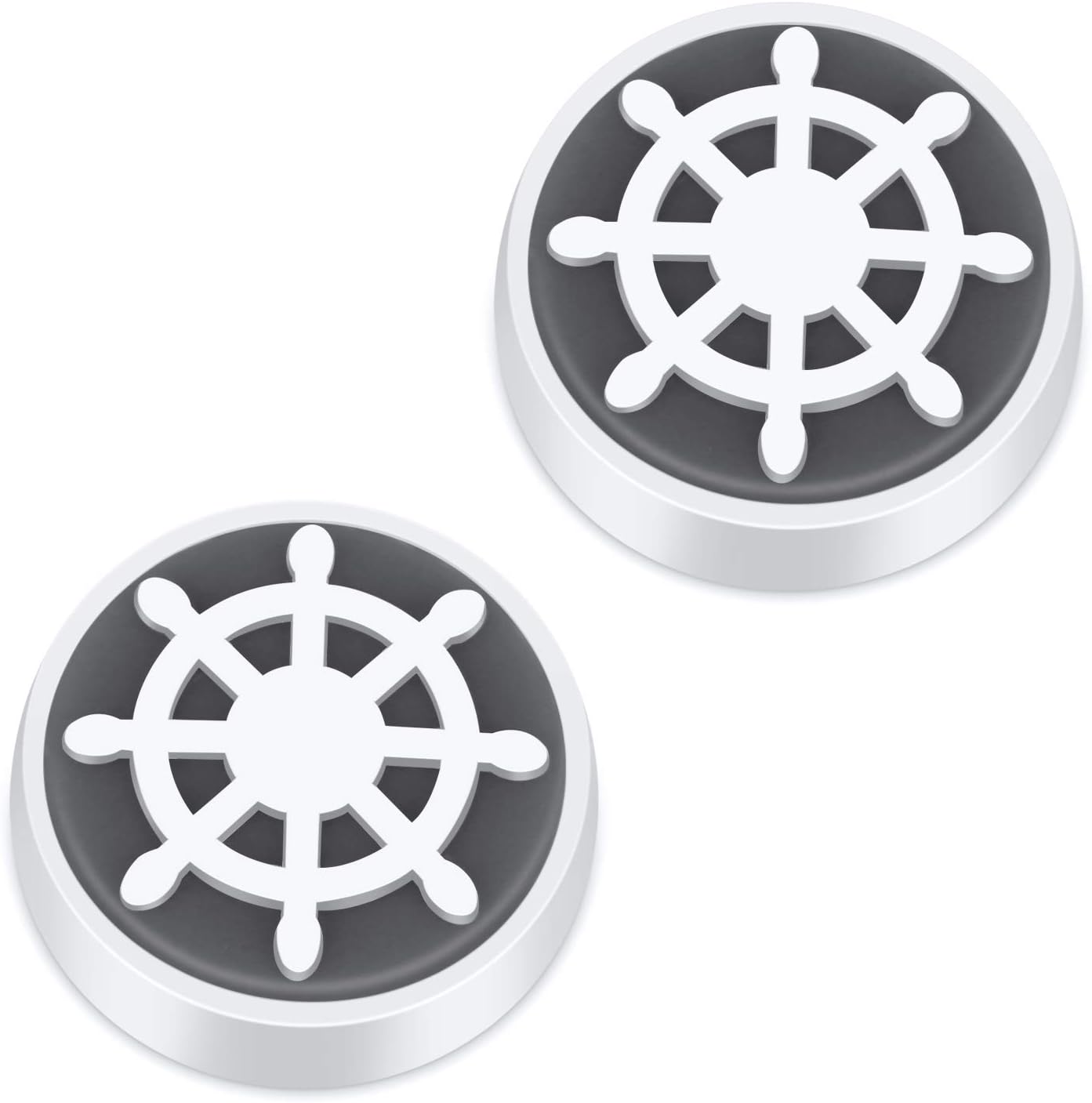 FAMPER Professional Enhanced Touch Sense Thumb Grips for Switch and Switch lite Joy Con Controllers Button, Anti-Slip Caps for Switch/Switch Lite Joy Con Controllers Button Stick-Black