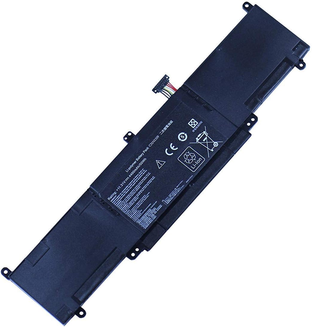C31N1339 0B200-00930000 3ICP7/55/90 Laptop Battery Replacement for Asus ZenBook UX303UB UX303LN Q302L Q302LA Q302LG UX303 UX303L UX303LA UX303LN UX303LB UX303LNB UX303UA Q302LA-BHI3T09 (11.31V 50Wh)