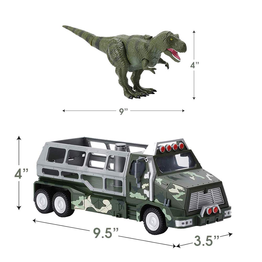 BUILD ME Dinosaur Transport Truck Toy Die-Cast Jurassic... BUILD ME Dinosaur Transport Truck Toy Die-Cast Jurassic...