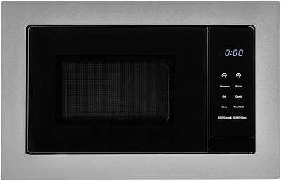 SIA BIM17300X 17L Built In Microwave Grill 700W Black Digital Display