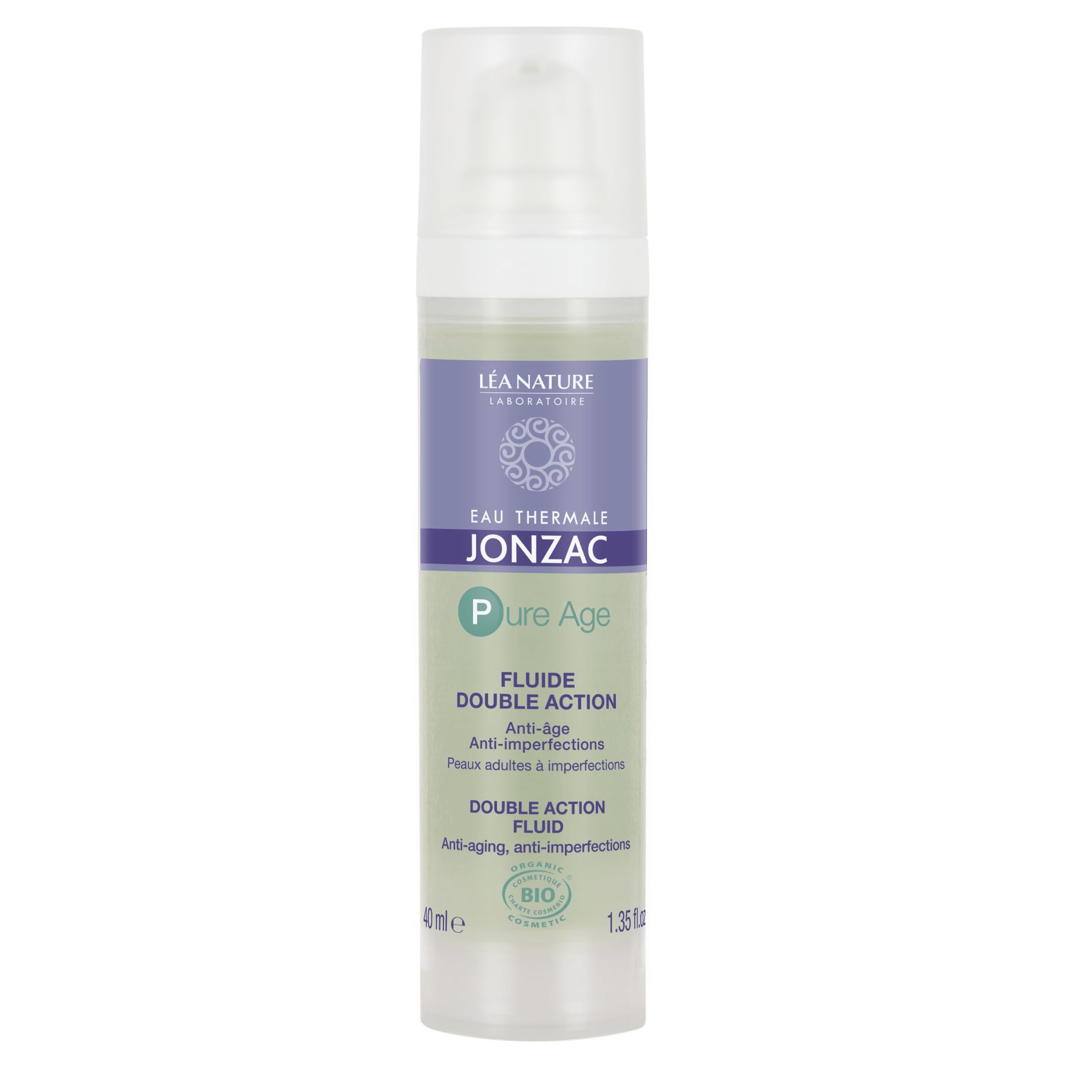 Jonzac Double Action Anti-Ageing Anti-Imperfection Fluid 40 ml for Adult Skin with Blemishes