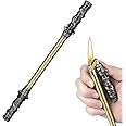 Morisk Cool Black Myth Wukong Lighters, Vintage Wukong Lighter Fluid Refillable, Funny Kerosene Trench Lighter Spinning Pen, Unique Lighters Collection Gift & Novelty Sun Wukong Staff