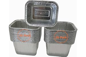 Firsgrill 40-Pack Grease Cup Liners for Pit boss Griddle Grill & Country Smokers Portable Gas Griddle (40)