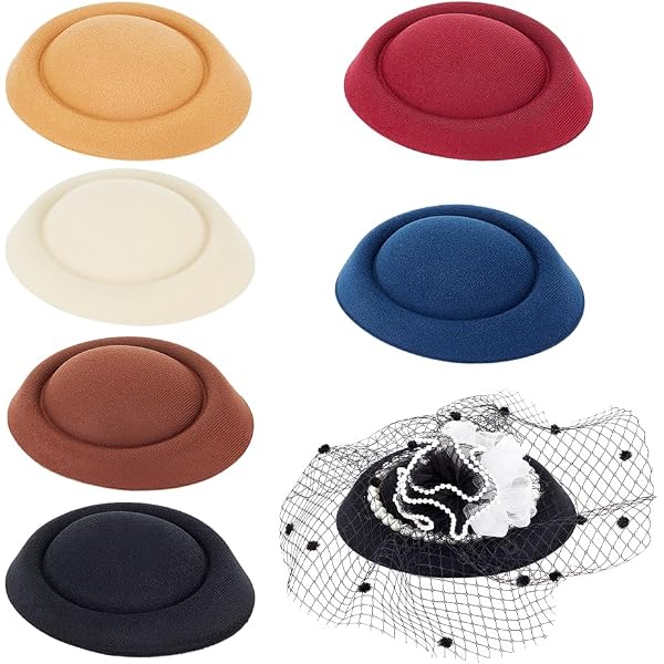 Framendino, 6 Pack Teardrop Hat Base Craft Material for  display picture 3