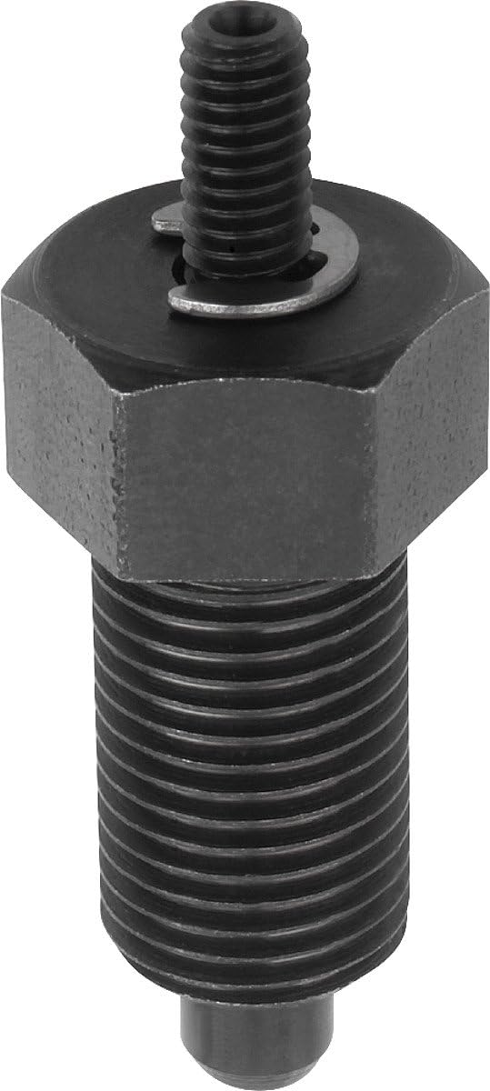 Tip Locating Pins Hardened Size 5 M24X2, Form E Steel Diameter 16 mm Pack of 1, k0341.1516