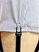 Shirt Stays,Jelinda 2 Piece Mens Elastic Suspender Garter Belts Non-slip Locking Clamps