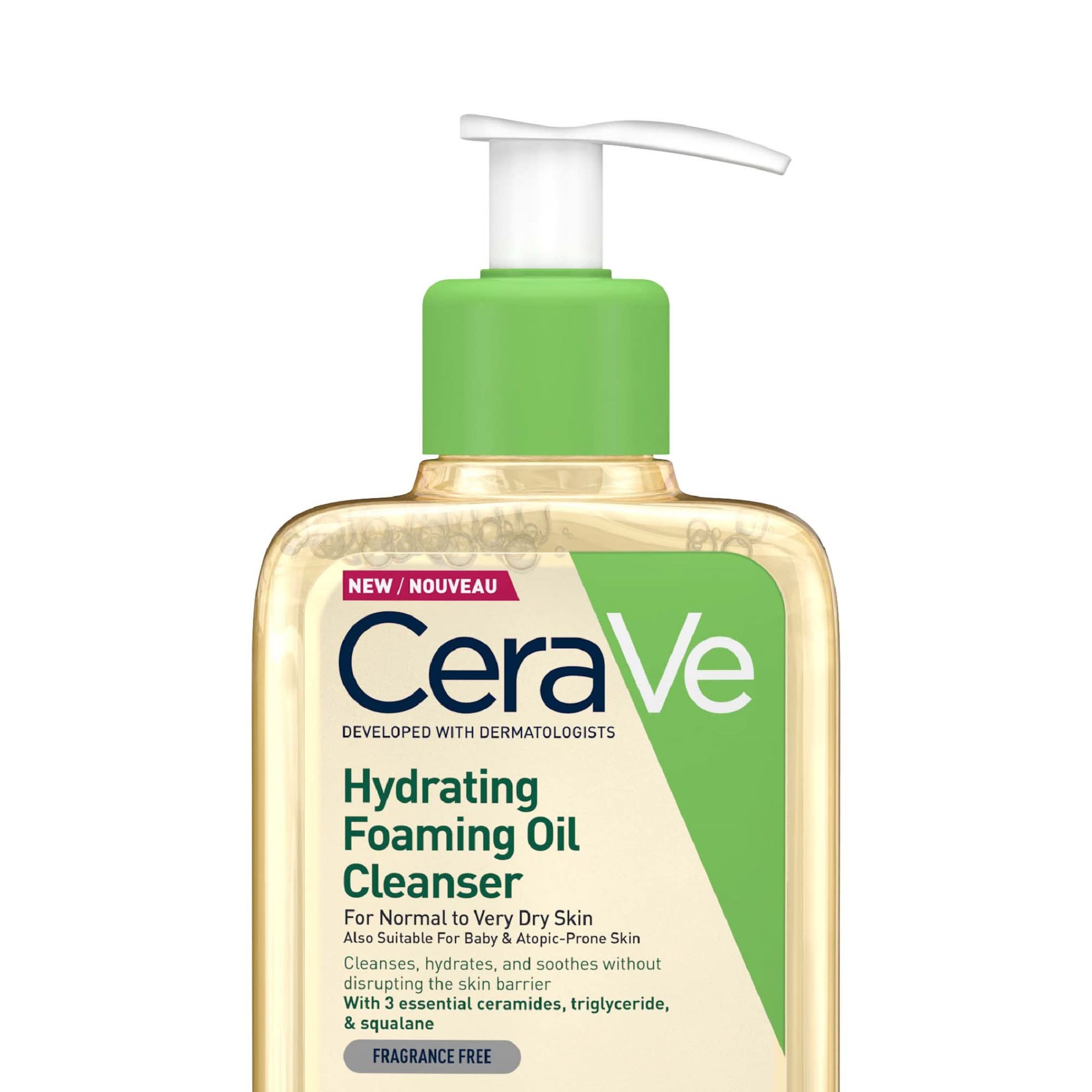 Mua CeraVe Hydrating Foaming Oil Cleanser for Normal to Very Dry Skin ...