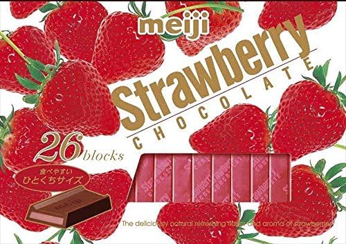 明治 ストロベリーチョコレートbox 1g