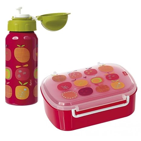 Sigikid Brotdose und Trinkflasche Apfelherz