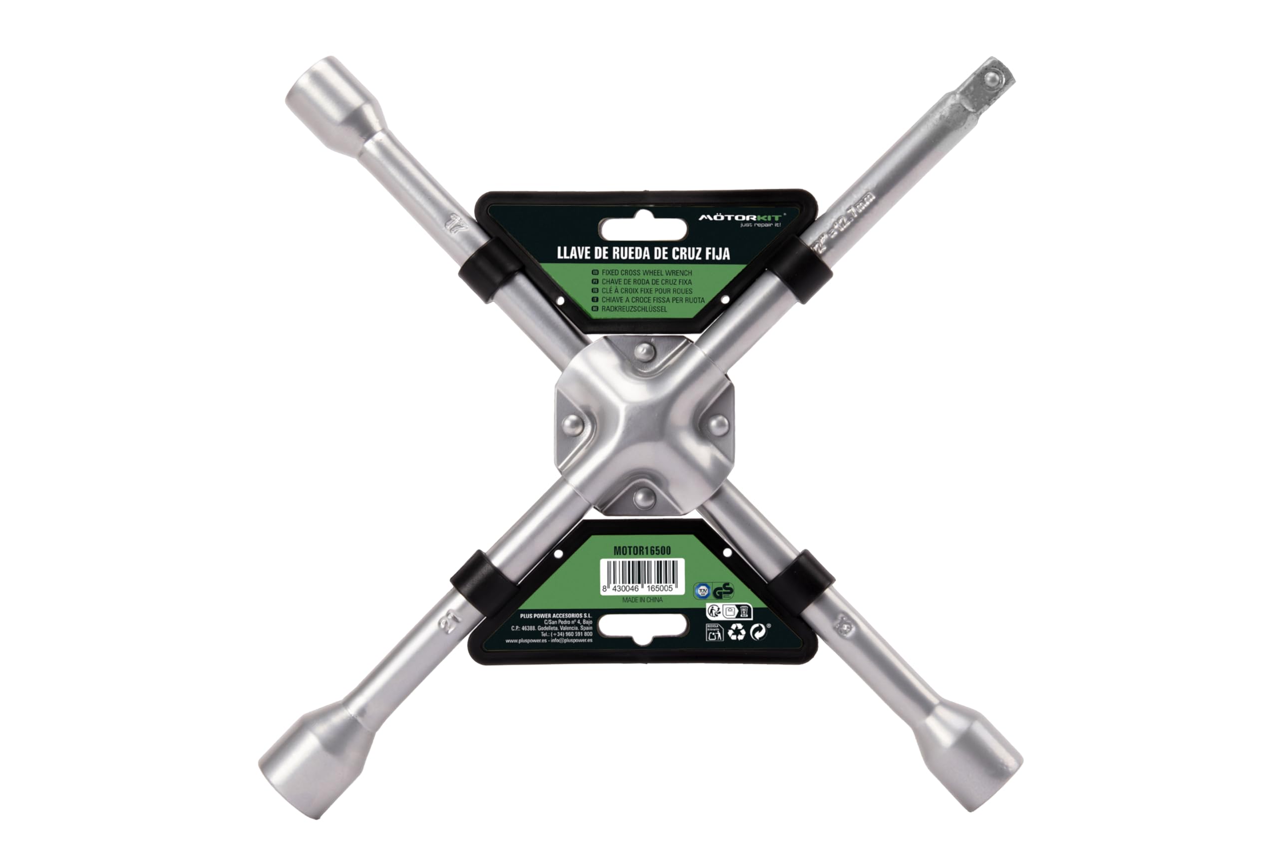 Motorkit MOTOR16500 FIXED CROSS WHEEL WRENCH