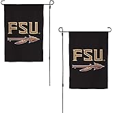 Desert Cactus Florida State University FSU Garden Flag – 19 x 12 inch Florida State Seminoles Banner, For Outdoor Display and Events (Design O)