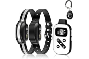 PetJoy Automatic Bark Collar for Large Dog, Bark Collar with Remote, Bark and Training Collar Combo, Bark Collar Automatic and Remote - IP67 Waterproof