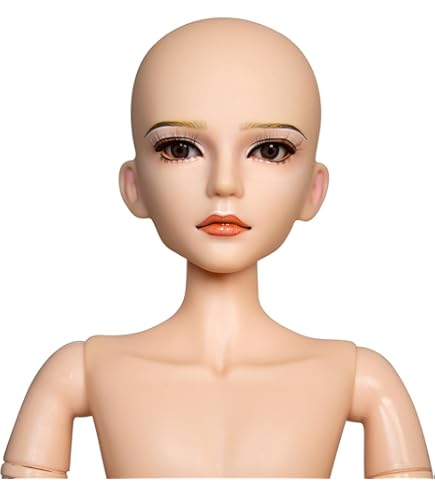 Proudoll Customized 13 BJD Doll Body 60cm 24Inches Ball Jointed Sd Dolls Joints Move Pvc Diy