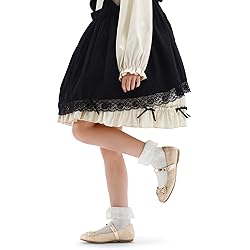 K KomForme Girl's Ballet Flats Non-Slip Soft Mary