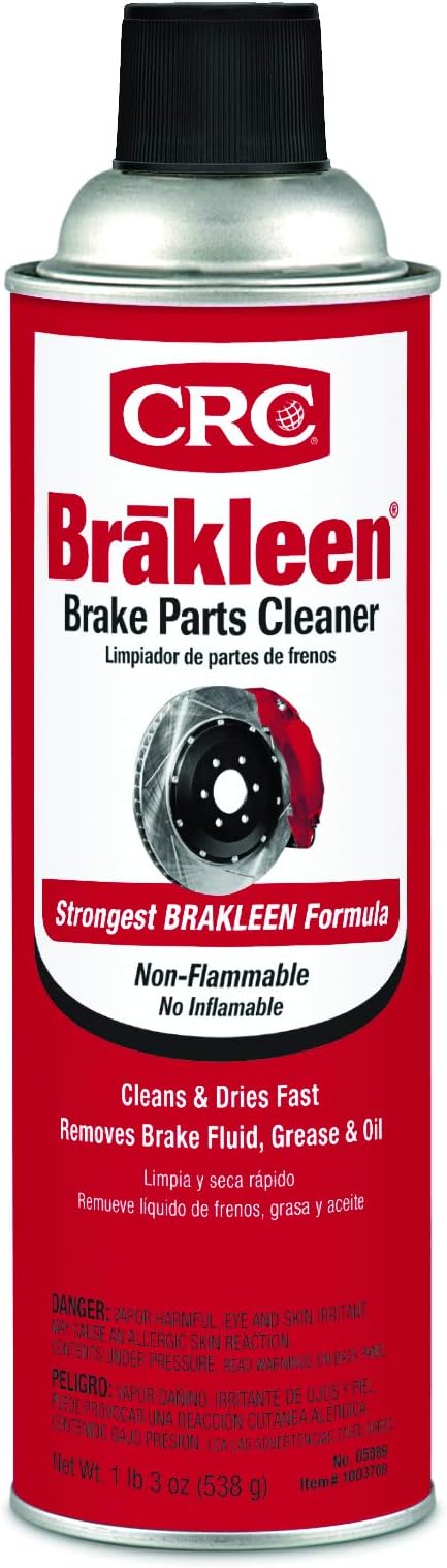 CRC 05089 BRAKLEEN Brake Parts Cleaner - Non-Flammable -19 Wt Oz