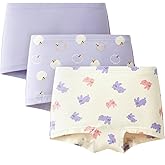 Balabala Girls Underwear Cotton Toddler Girls Panties Cute Comfortable Little Girl Underwear Pack Soft Breathable Boyshorts