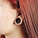 BodyJ4You 16PC Tunnel Soft Silicone Flesh Plug Eyelet 6G 4mm Flexible Ear Stretching Gauges Expander